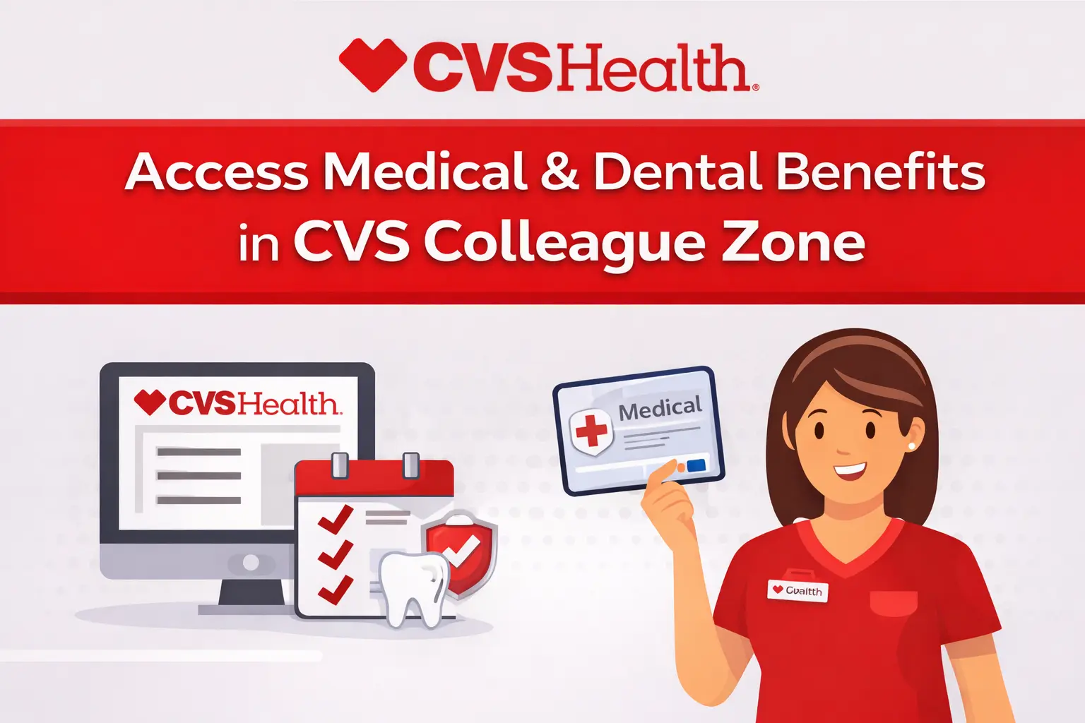 how to access dental and medical benefits on colleague zone cvs