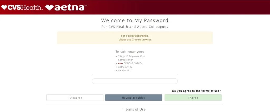 cvs colleague zone password reset guide